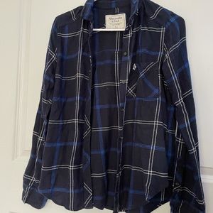 Woman’s Abercrombie and Fitch flannel
